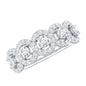 Certified Lab Created Diamond Wedding Band Ring