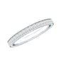 Certified Lab Created Diamond Wedding Bands for Women