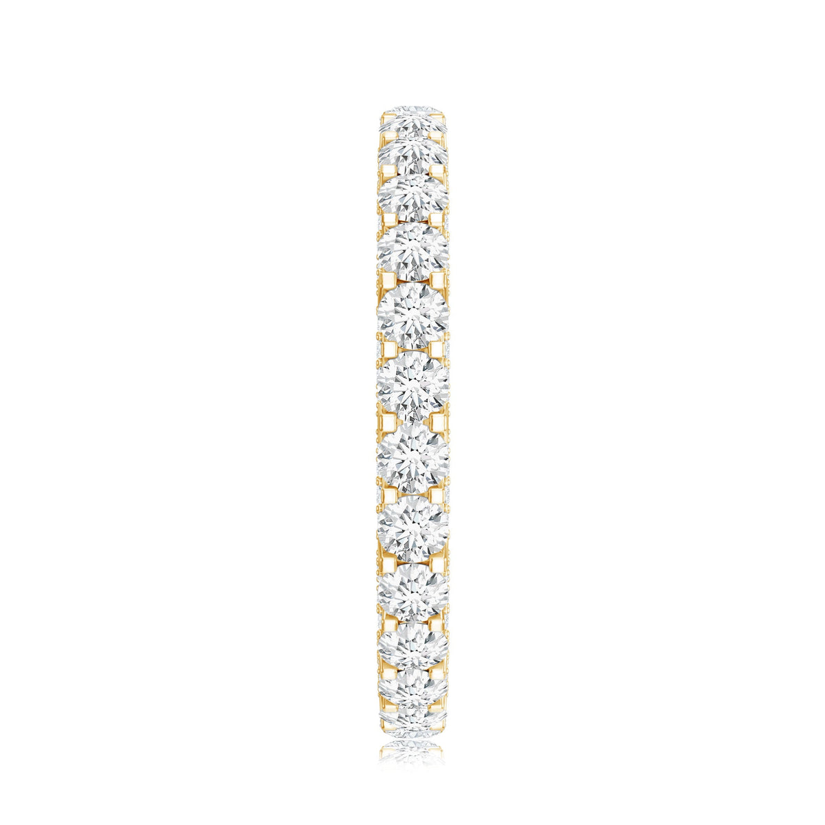Certified Lab Created Diamond Eternity Wedding Band