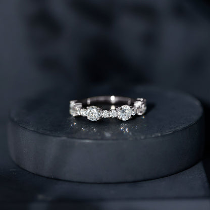 Lab Grown Diamond Stackable Eternity Ring For Women