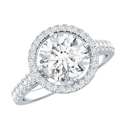 2 Carat Ethical Diamond Circle Engagement Ring
