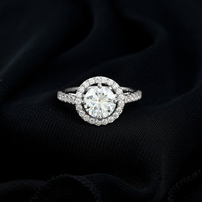 2 Carat Ethical Diamond Circle Engagement Ring