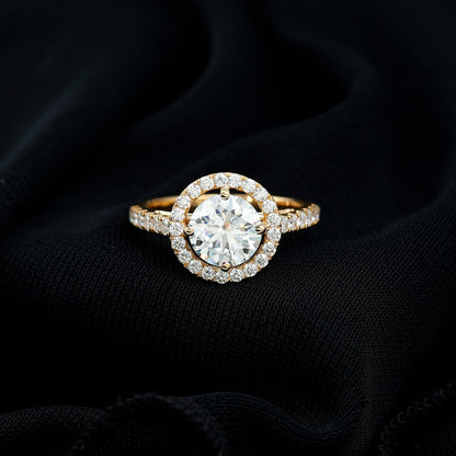 2 Carat Ethical Diamond Circle Engagement Ring