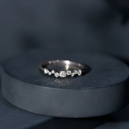 Brilliant Cut Diamond Wedding Band for Women