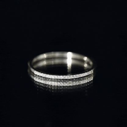Certified Natural Diamond Stackable Wedding Ring