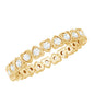 Certified Diamond Heart Eternity Band Ring