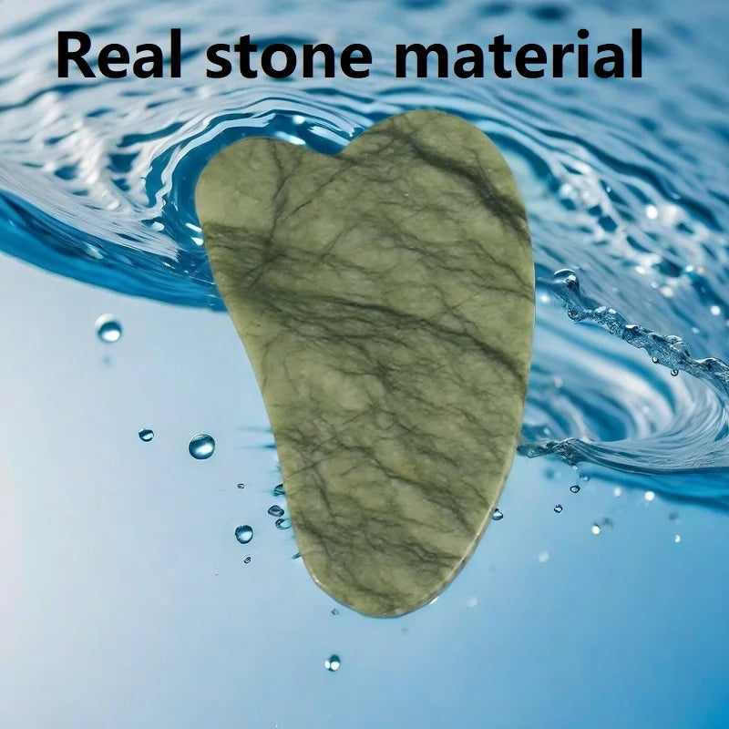 Resin Gua Sha Stone | Face Roller and Gouache Scraper Tool