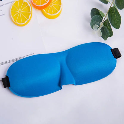 3D Sleeping Mask Eyepatch | Light Blocking Blindfold for Travel and Sleep