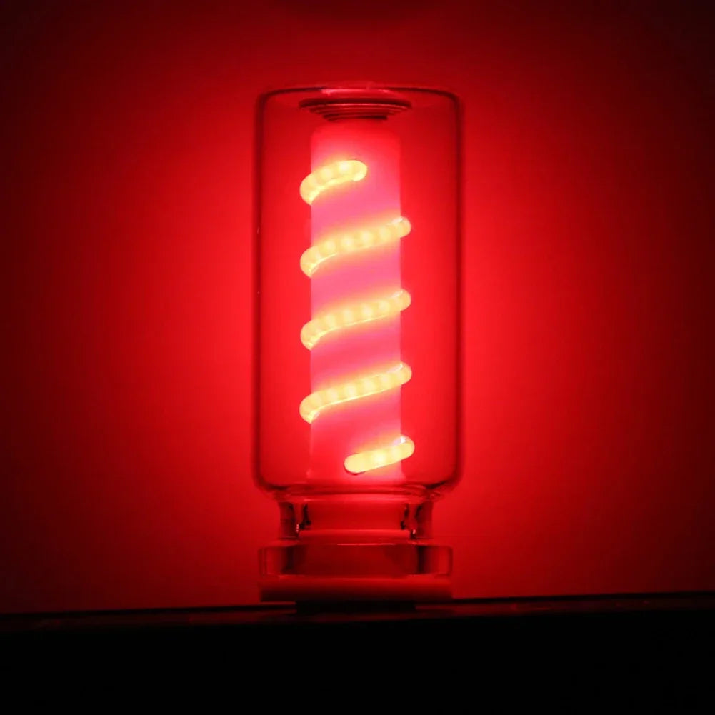 5V USB LED Spiral Filament Touch Dimming Bulb | Retro Night Light Atmosphere Lamp