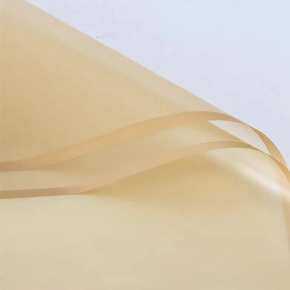 Fog Flower Wrapping Paper 5 Sheets | Korean Style Half Transparent Gift Wrap for Bouquets