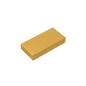 Gobricks GDS-566 Tile 1 x 2 with Groove | Compatible Building Block
