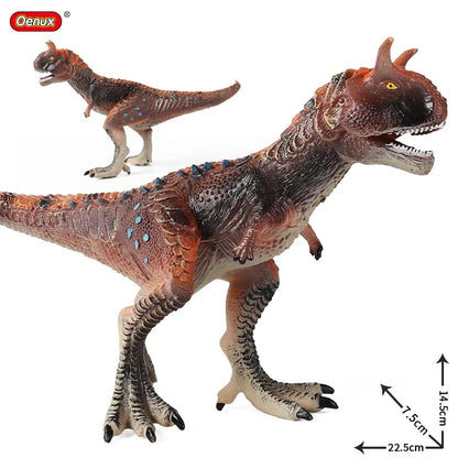 Oenux Jurassic Dinosaurs Action Figures Set | 5 Realistic PVC Models Collection Toy