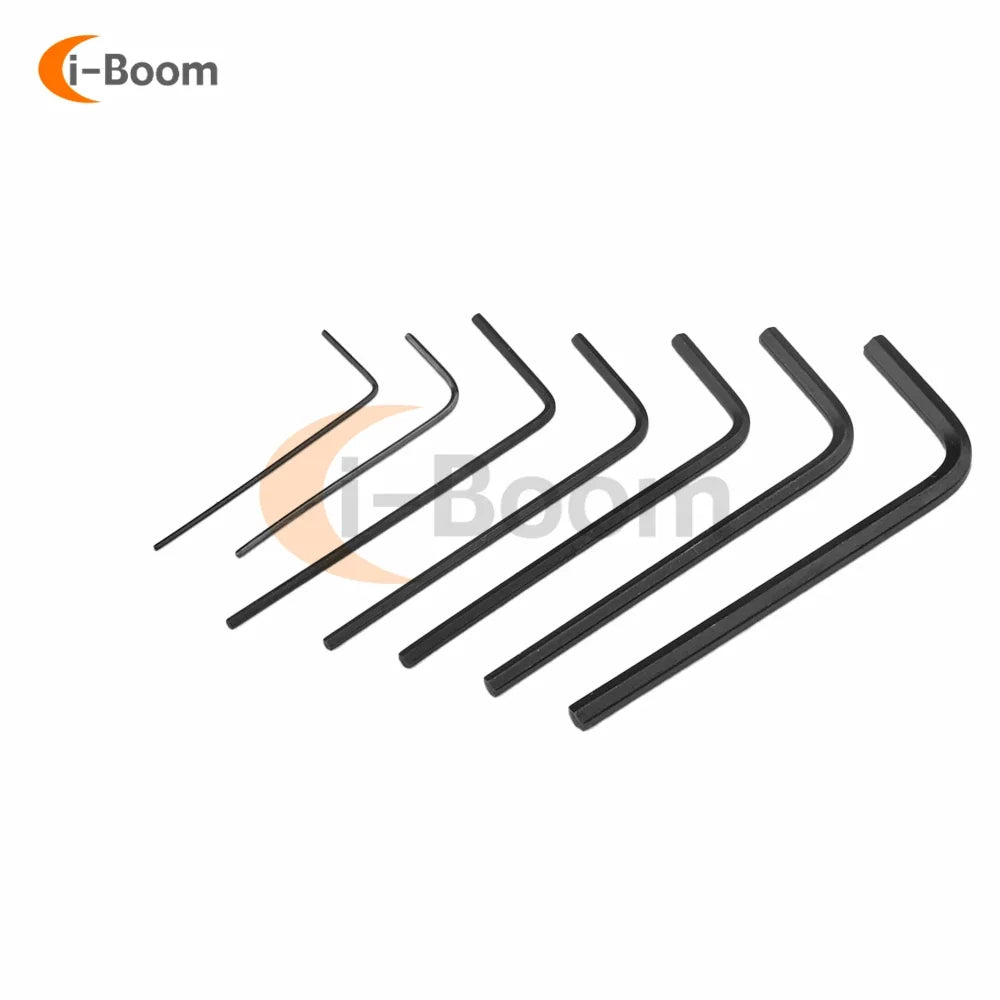 7PCS Mini Hex Key Set 0.7-3mm | Alloy Steel Allen Wrench Screwdriver Kit