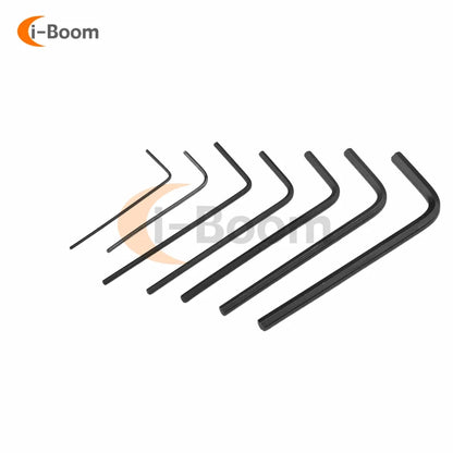 7PCS Mini Hex Key Set 0.7-3mm | Alloy Steel Allen Wrench Screwdriver Kit
