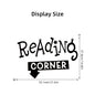 Wall Stickers for Living Room Bedroom | Creative Black Heart Book World Ladder Tree Wall Decals