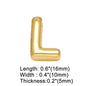 FLOLA DIY 26 Letters Custom Name Bracelets for Women Gold Silver Color Wide Band Initial Bracelets Handmade Jewelry brtd91