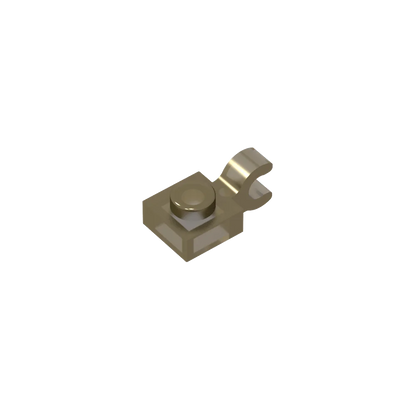 Gobricks GDS-813 1x1 Plate with Vertical Holder | Compatible with Lego 6019 and 61252