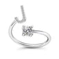 LATS Zircon Initial A-Z Letter Rings for Women Girl Adjustable Opening Ring Name Alphabet Female Wedding Fashion Jewelry Gift