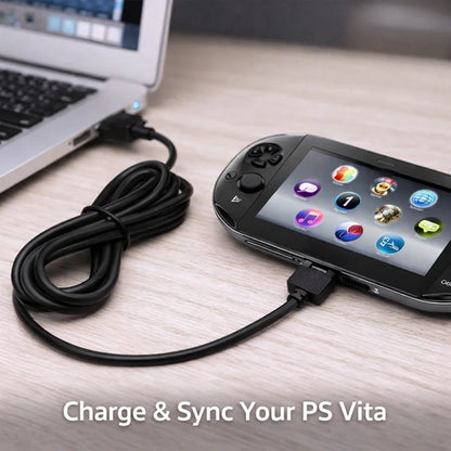 PS Vita 1000 USB Charger and Data Sync Cable | Replacement Cord for PlayStation Vita