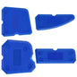 5in1 Silicone Scraper Squeegee Glue Remover Tool Kit | Multifunctional Caulking & Grout Tool Set