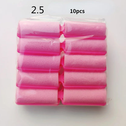Soft Sponge Foam Hair Rollers | DIY Curling Kit for Natural Bouncy Curls