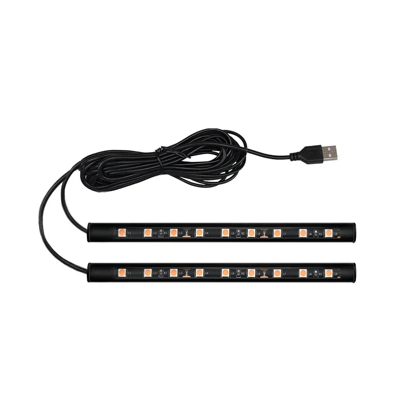 Led Car Ambient Light with USB | Universal Interior Foot Lamp Decoration