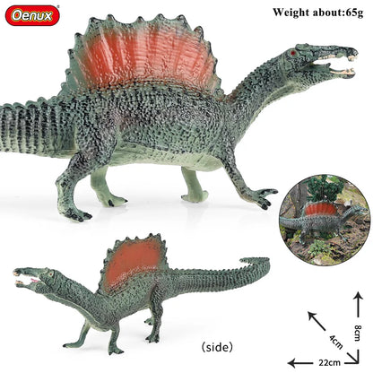 Oenux Jurassic Dinosaurs Action Figures Set | 5 Realistic PVC Models Collection Toy