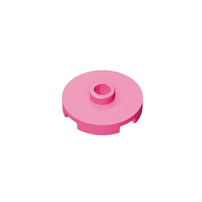 Gobricks GDS-1041 Tile Round 2x2 with Open Stud | Compatible Building Block for DIY Educational Kits