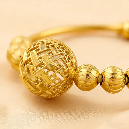 New Gold Plated 2026 Stainless Steel Chain Bracelet and Ring ethiopian hawaiian jewelry bangles for women free shipping Gift