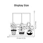 Wall Stickers for Living Room Bedroom | Creative Black Heart Book World Ladder Tree Wall Decals