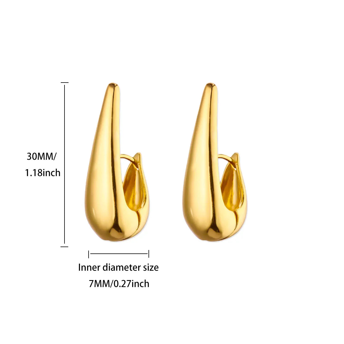 Elegant Square Earrings for Women Girls Stainless Steel Hoop Earrings Luxury Wedding Engagement Aesthetic Jewerly aretes