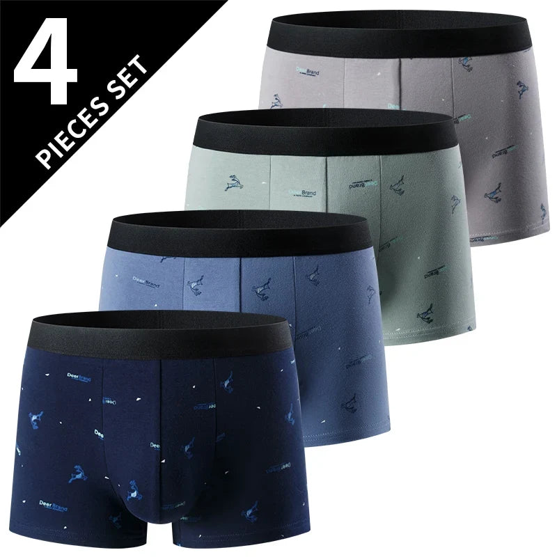 4-piece men's Boxer Shorts underwear