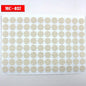 96Pcs 15mm Wood Furniture Screw Cap Covers | Self-Adhesive Hole Stickers for Desk Cabinets