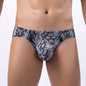 Ropa interior sexi para hombre Men's underwear printed leopard print cueca snake print low waist sexy Panties mens bikini new
