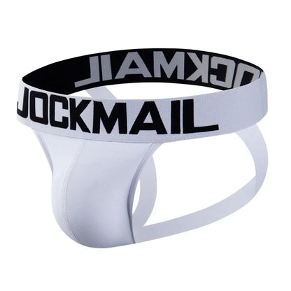 6PCS/Lot Fashion Breathable Cotton Mens Jockstrap Underpants G String Thongs Men Underwear Lingeries for Gay Calzoncillo Hombre