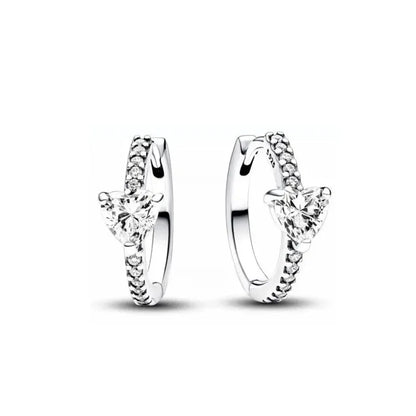 European New 925 Silver Butterfly Flower Stud Earrings, Fit Women's Festival Exquisite Charm Jewelry Gifts