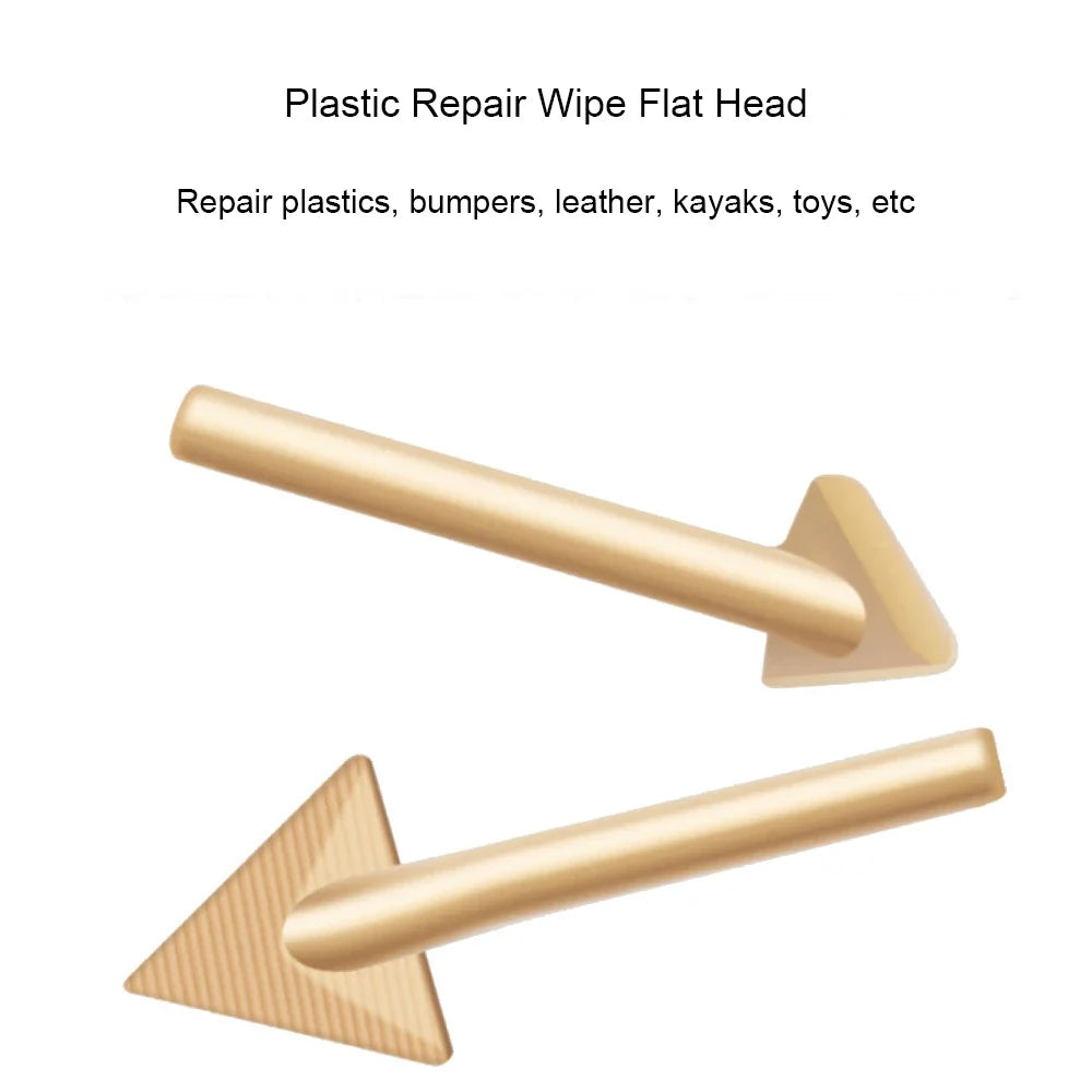 Plastic Repair Triangular Copper Smoothing Head | 80W Plastic Welding Soldering Iron Tip