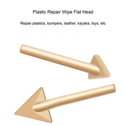 Plastic Repair Triangular Copper Smoothing Head | 80W Plastic Welding Soldering Iron Tip