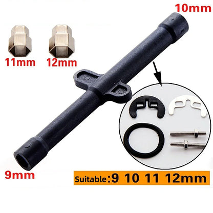 Multi-Function Plumbing Socket Wrench Set | 9/10/11/12mm Tap Wrench