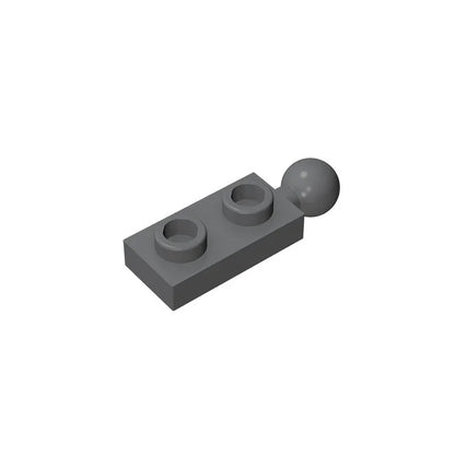 Gobricks GDS-852 Plate Modified 1 x 2 with Tow Ball on End | Building Block for DIY Creations