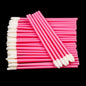 Kekelala 50Pcs Disposable Lip Brushes | Multi-Use Makeup Applicators for Lip Gloss and Eyelash Extensions