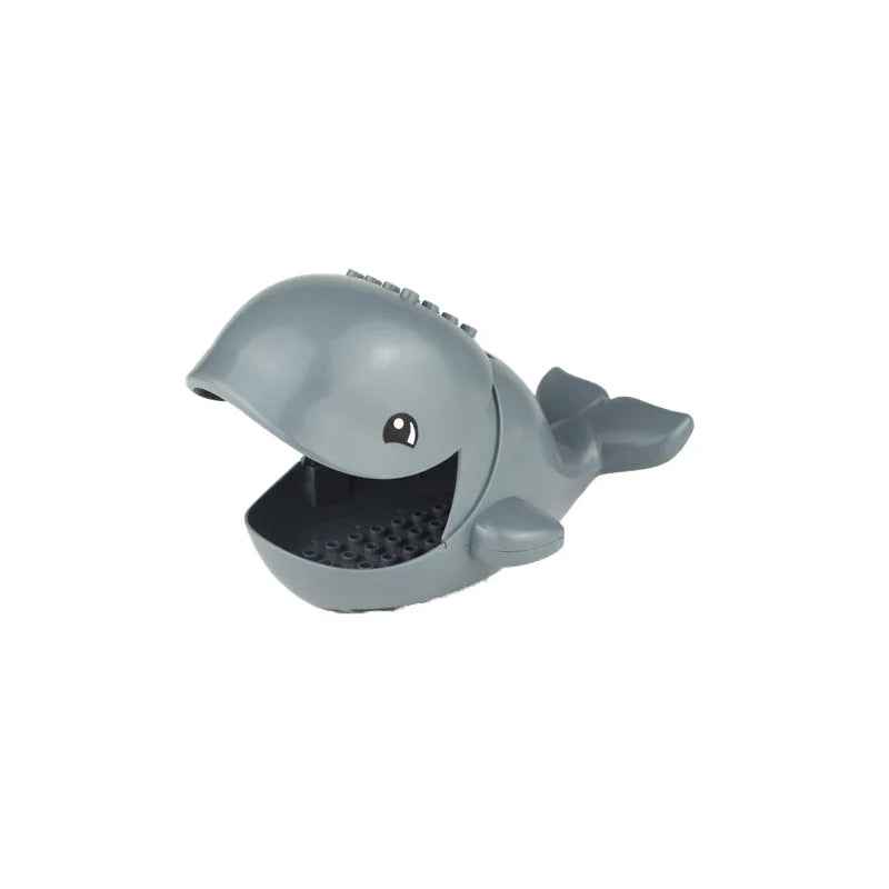 Marine Animal Building Blocks Set | Crocodile Whale Shark Octopus Snake Dinosaur Toys