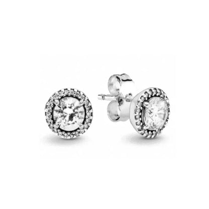 European New 925 Silver Butterfly Flower Stud Earrings, Fit Women's Festival Exquisite Charm Jewelry Gifts