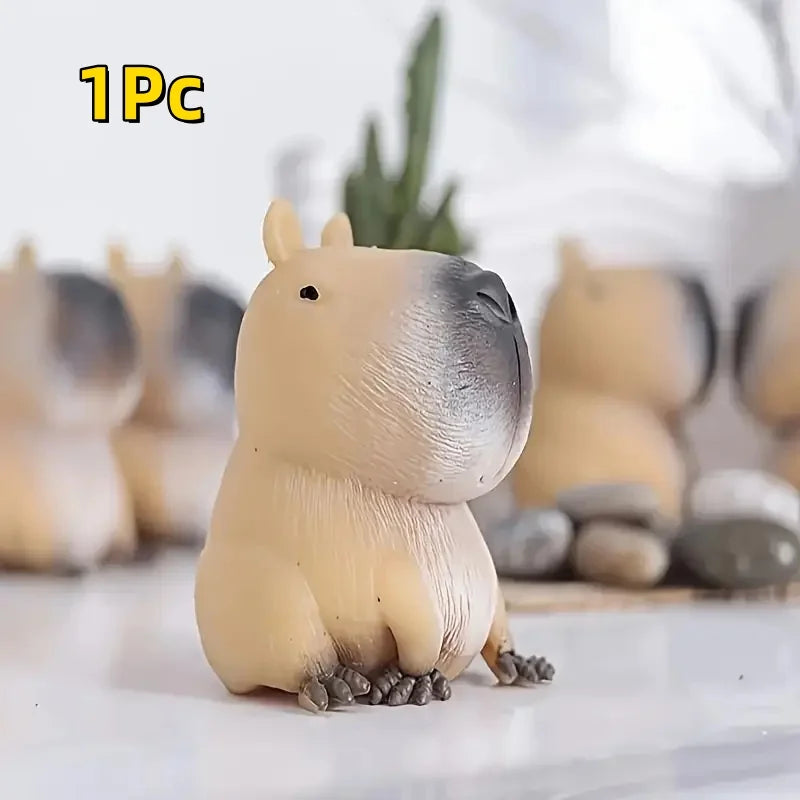 Squishy Cute Capybara Squeezing Toy | Soft Relax Animal Fidget for Adults and Kids