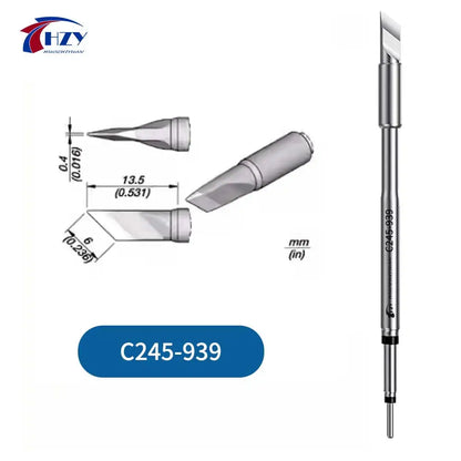 C245 Series Soldering Iron Tips | Universal T245 Handle Compatible Set for Phone Repair