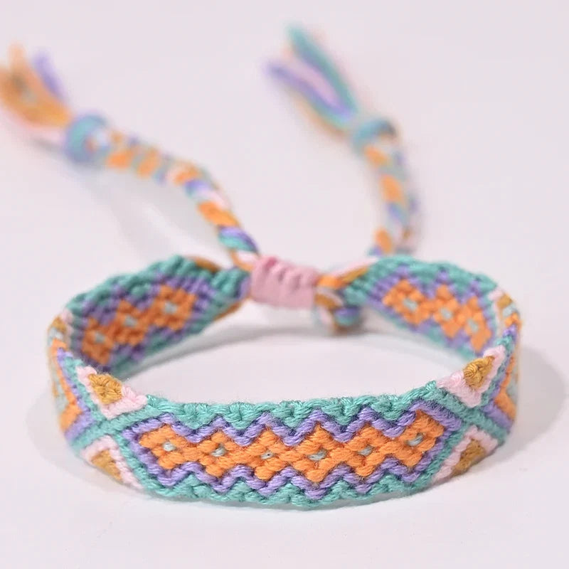 Rope Weave Bohemia Friendship Bracelet | Handmade Summer Beach Style Jewelry