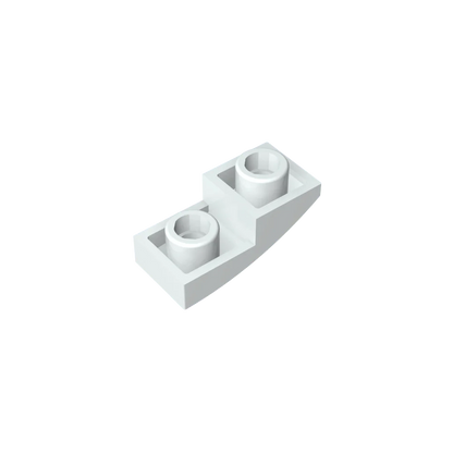 Gobricks GDS-795 Slope, Curved 2 x 1 Inverted | Compatible Building Block for DIY Projects