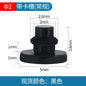 Solid Silicone Rubber Caps 2mm to 16mm T Type Plug Cover Snap-on Gasket Blanking End Caps Seal Stopper
