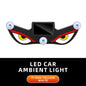 Solar Devil’s Eye Car Window Light | USB-C Rechargeable Flashing Warning Lamp