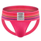 Men Sexy Jockstrap Thongs Gay Underwear Lingerie Underpants Bikini G String Wide Waist Band Hombre Panties Athletic Supporters